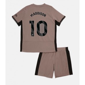 Tottenham Hotspur James Maddison #10 Tredje trøje Børn 2023-24 Kort ærmer (+ korte bukser)